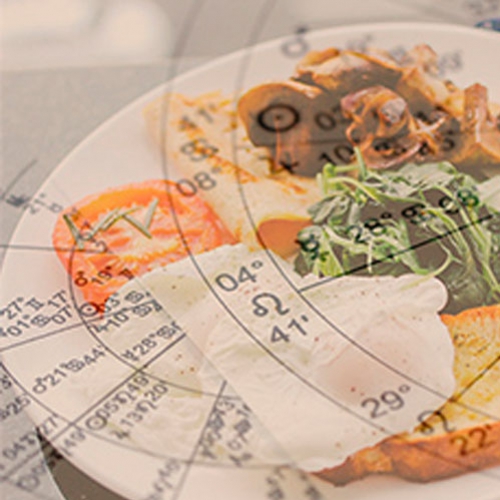 A comida está no mapa